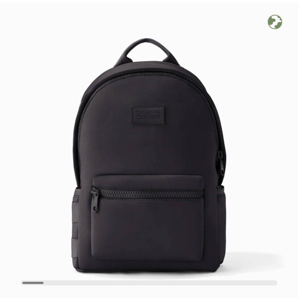 Large black Dagne Dover backpack